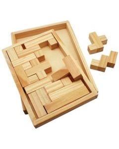Wood Shapes Challenge Puzzle