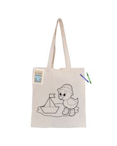 Colouring In Calico Bags