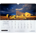 Large Panoramic Wall Calendars